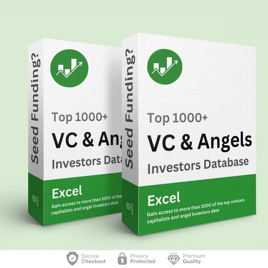 Top 1000+ VC & Angels Investor Data from India & USA (Contact Data)